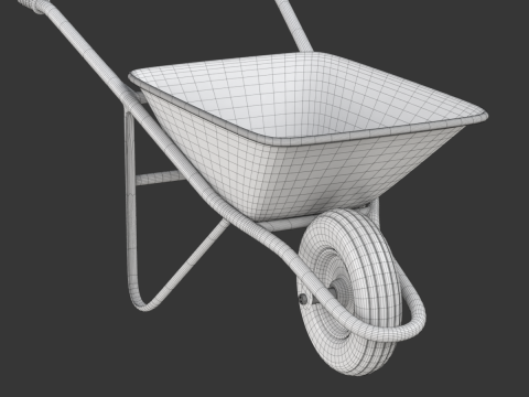Wheelbarrow Modelo 3D