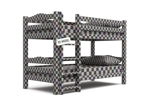 Beliche infantil Modelo 3D