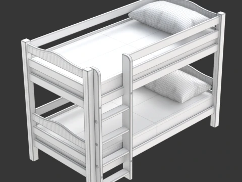 Beliche infantil Modelo 3D