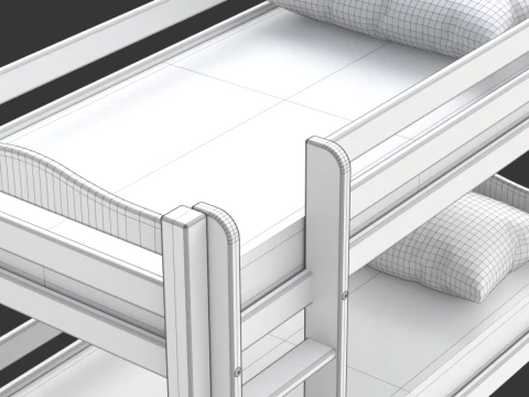 Beliche infantil Modelo 3D