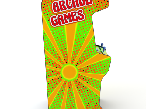Arcade Game Machine 3D मॉडल