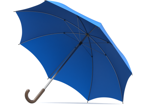 Simple Umbrella 3D Model