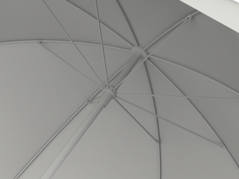 Simple Umbrella 3D Model