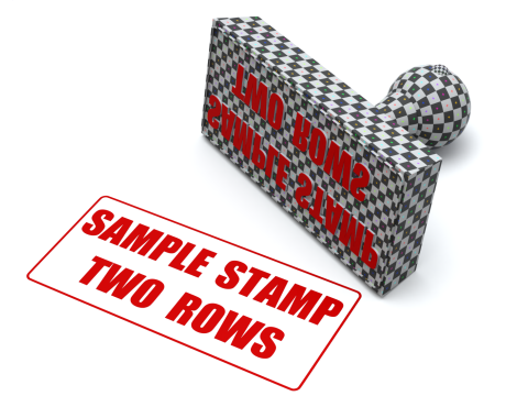 Adaptable Rubber Stamp Modello 3D
