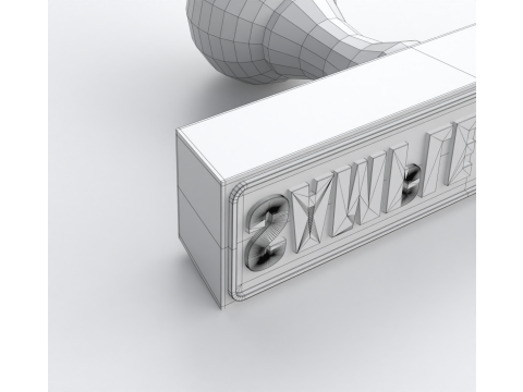 Adaptable Rubber Stamp Modello 3D