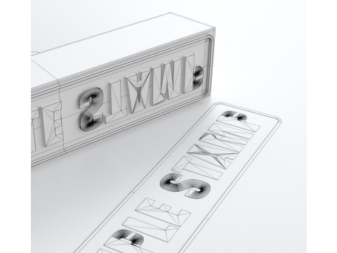 Adaptable Rubber Stamp Modello 3D
