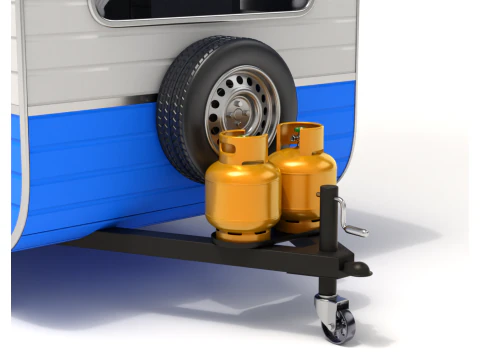 캠핑카 3D 모델