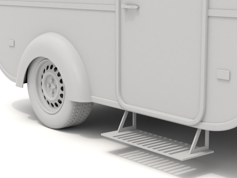 Camper Modello 3D