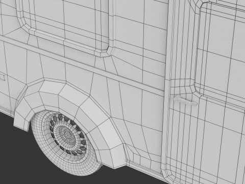 Camper Modello 3D