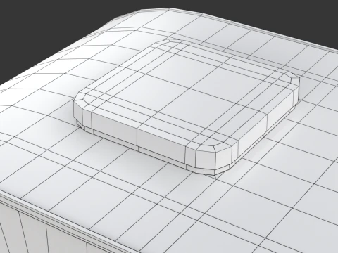 캠핑카 3D 모델