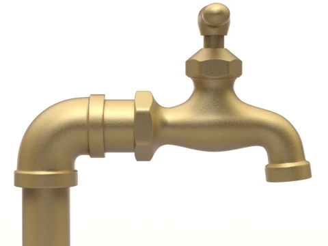 Frozen Faucet 3D Model
