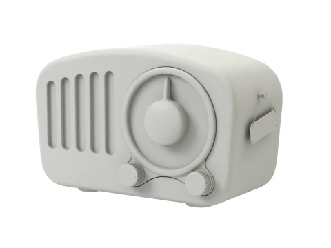Retro Style Mini Radio 3D Model