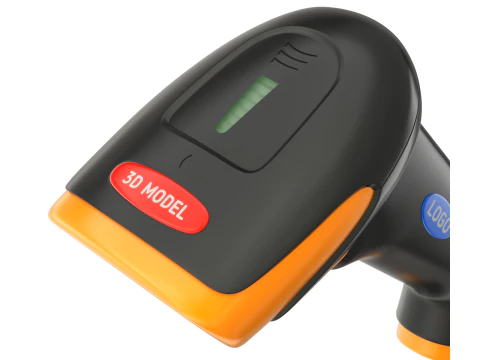 Lettore di codici a barre Modello 3D