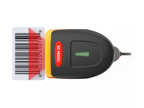 Barcode Scanner 3D Модель
