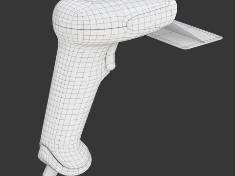 Lettore di codici a barre Modello 3D