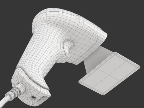 Barcode Scanner 3D Модель
