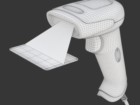 Barcode Scanner 3D Модель
