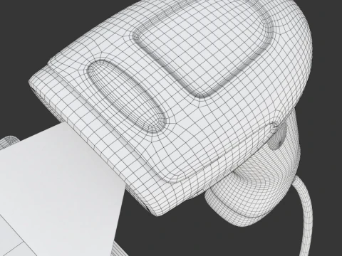 Lettore di codici a barre Modello 3D