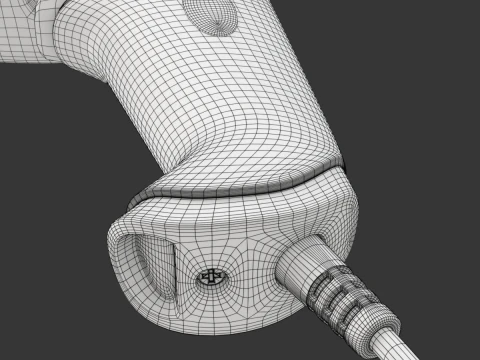 Lettore di codici a barre Modello 3D