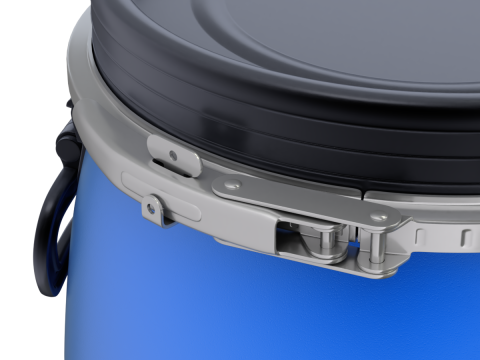 Plastic Barrel Modelo 3D