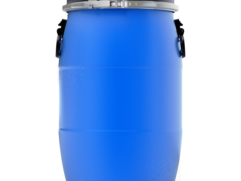 Plastic Barrel Modelo 3D