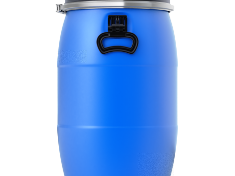 Plastic Barrel Modelo 3D
