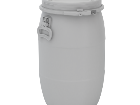 Plastic Barrel Modelo 3D