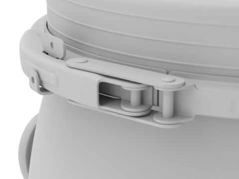 Plastic Barrel Modelo 3D