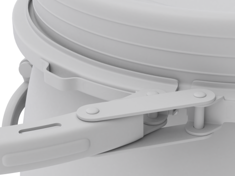 Plastic Barrel Modelo 3D
