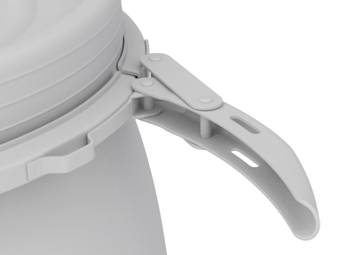 Plastic Barrel Modelo 3D