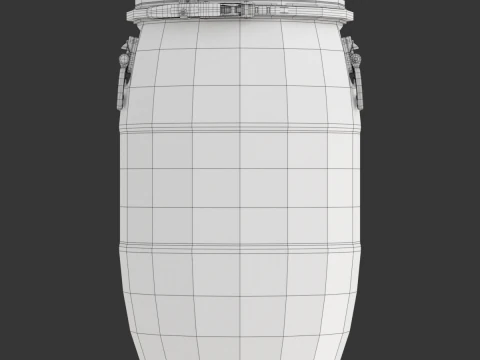 Plastik Varil 3D Model
