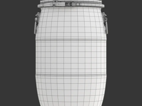 Plastik Varil 3D Model