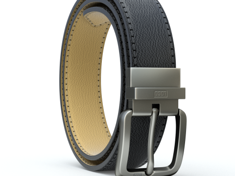 Leather Belt 3D Model