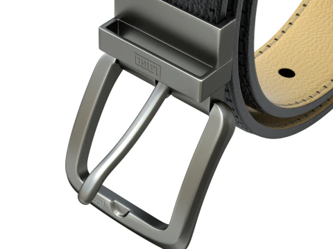 Sk&oacute;rzany pasek Model 3D