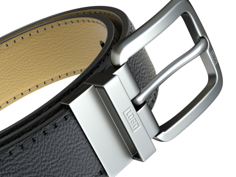 Leather Belt Model 3D