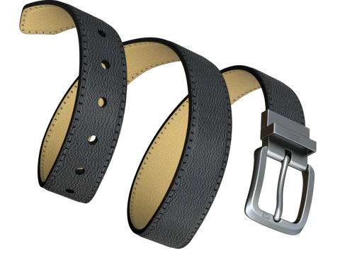 Sk&oacute;rzany pasek Model 3D