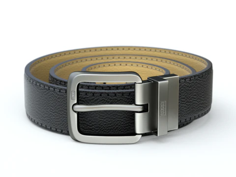 Sk&oacute;rzany pasek Model 3D