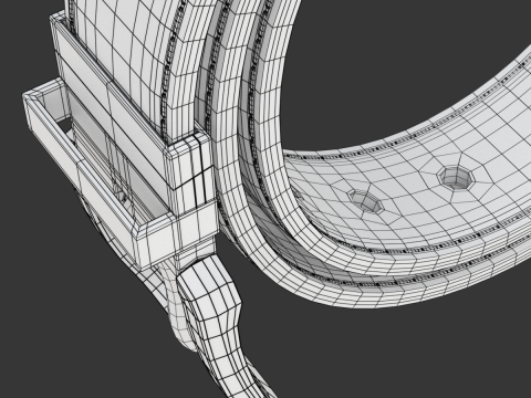 Leather Belt Model 3D