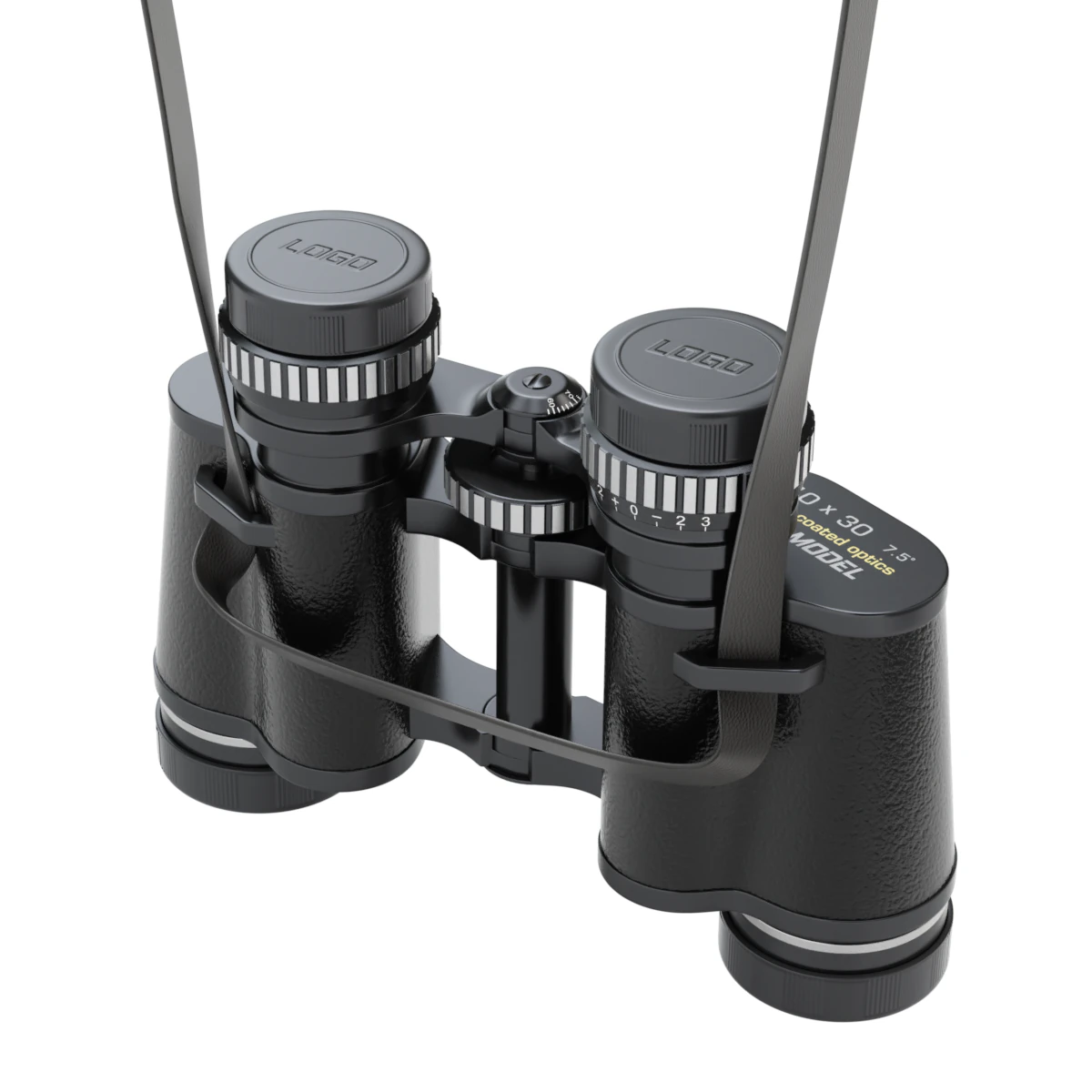 Binoculars 3D Model .c4d .max .obj .3ds .fbx .stl .blend 