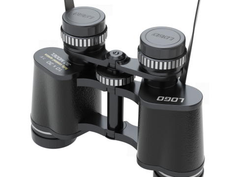Binoculars Model 3D
