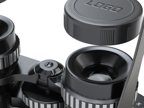 Binoculars Model 3D