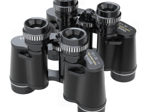 Binoculars 3D Model