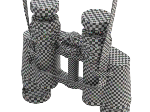 Binoculars Model 3D