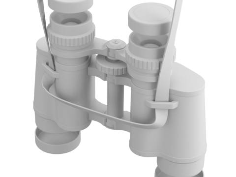 Binoculars Model 3D