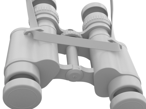 Binoculars Model 3D