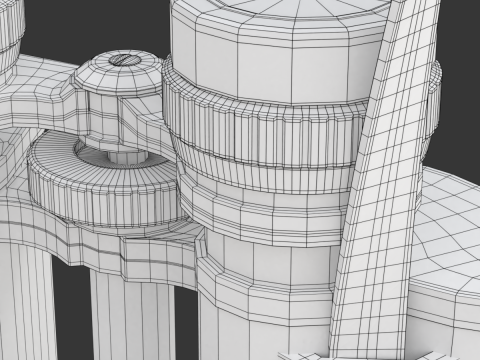 Binoculars Model 3D