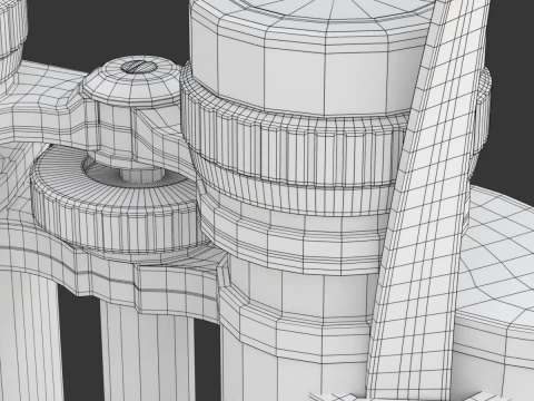 Binoculars 3D Model