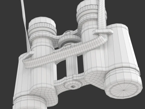 Binoculars 3D Model
