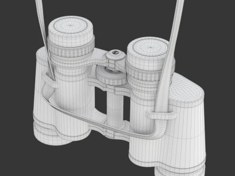 Binoculars 3D Model