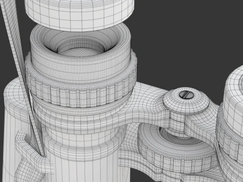 Binoculars 3D Model